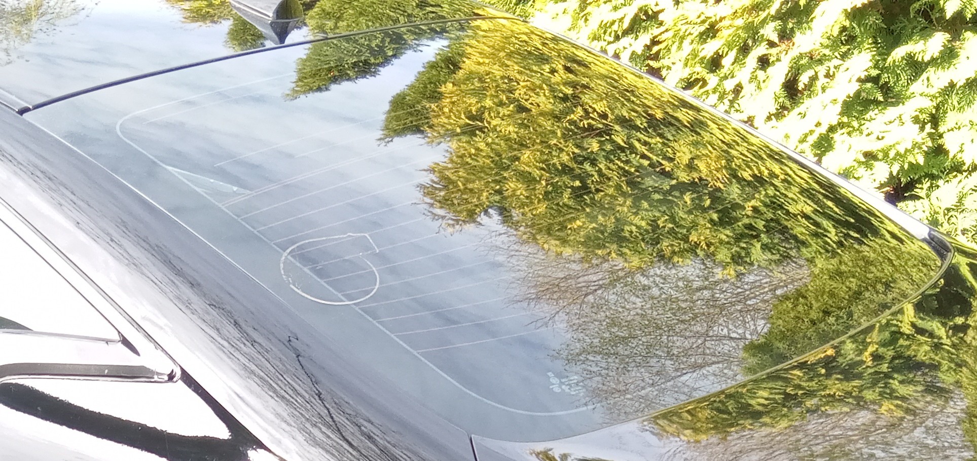 SZYBA TYLNA TYŁ INFINITI Q60 3.0