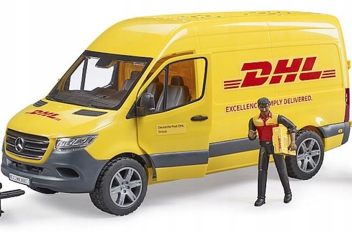 

Bruder 02671 Mercedes Benz Sprinter Dhl z figurką