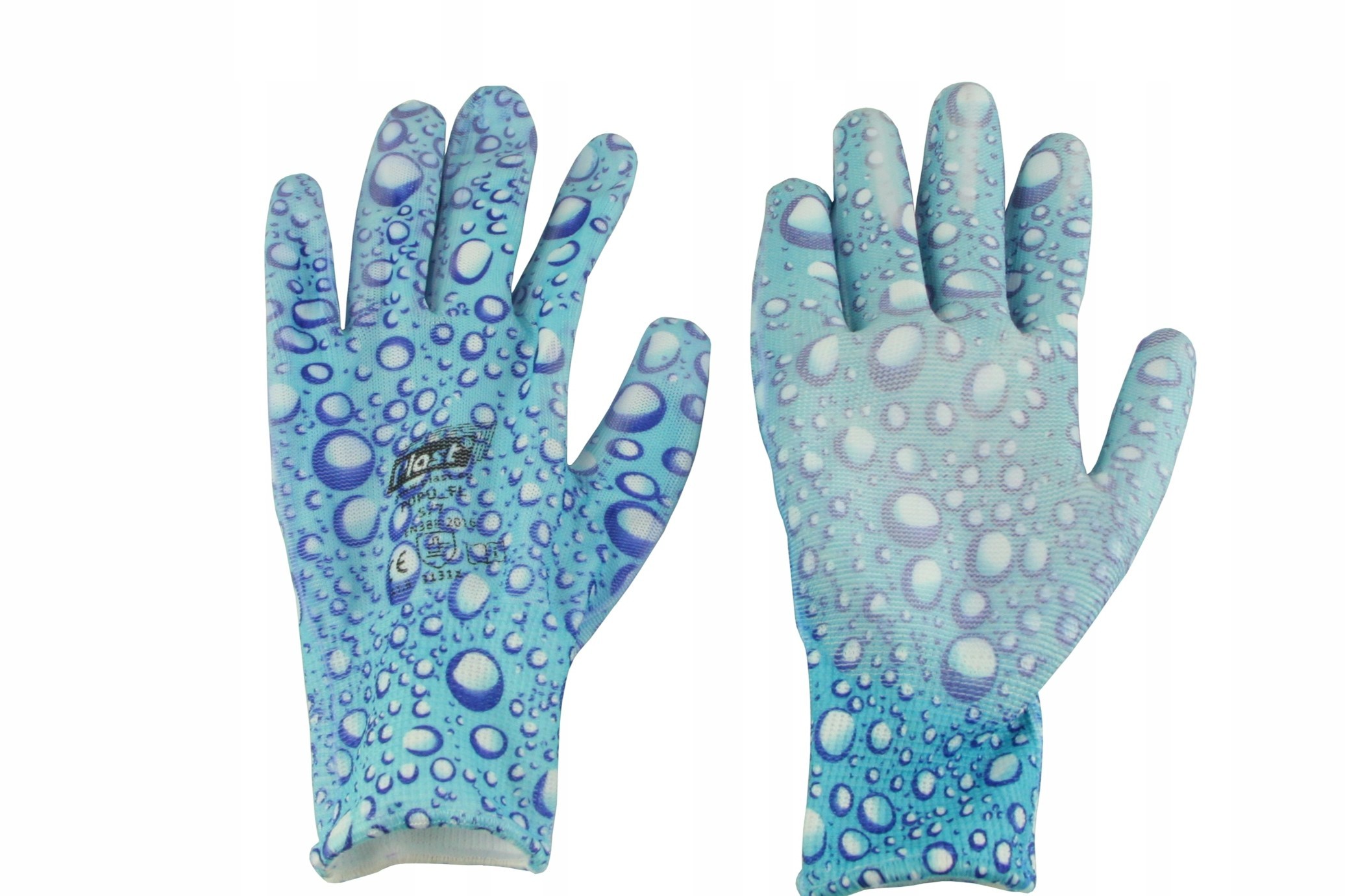 

Rękawice ogrodnicze ochronne krople wody r. S