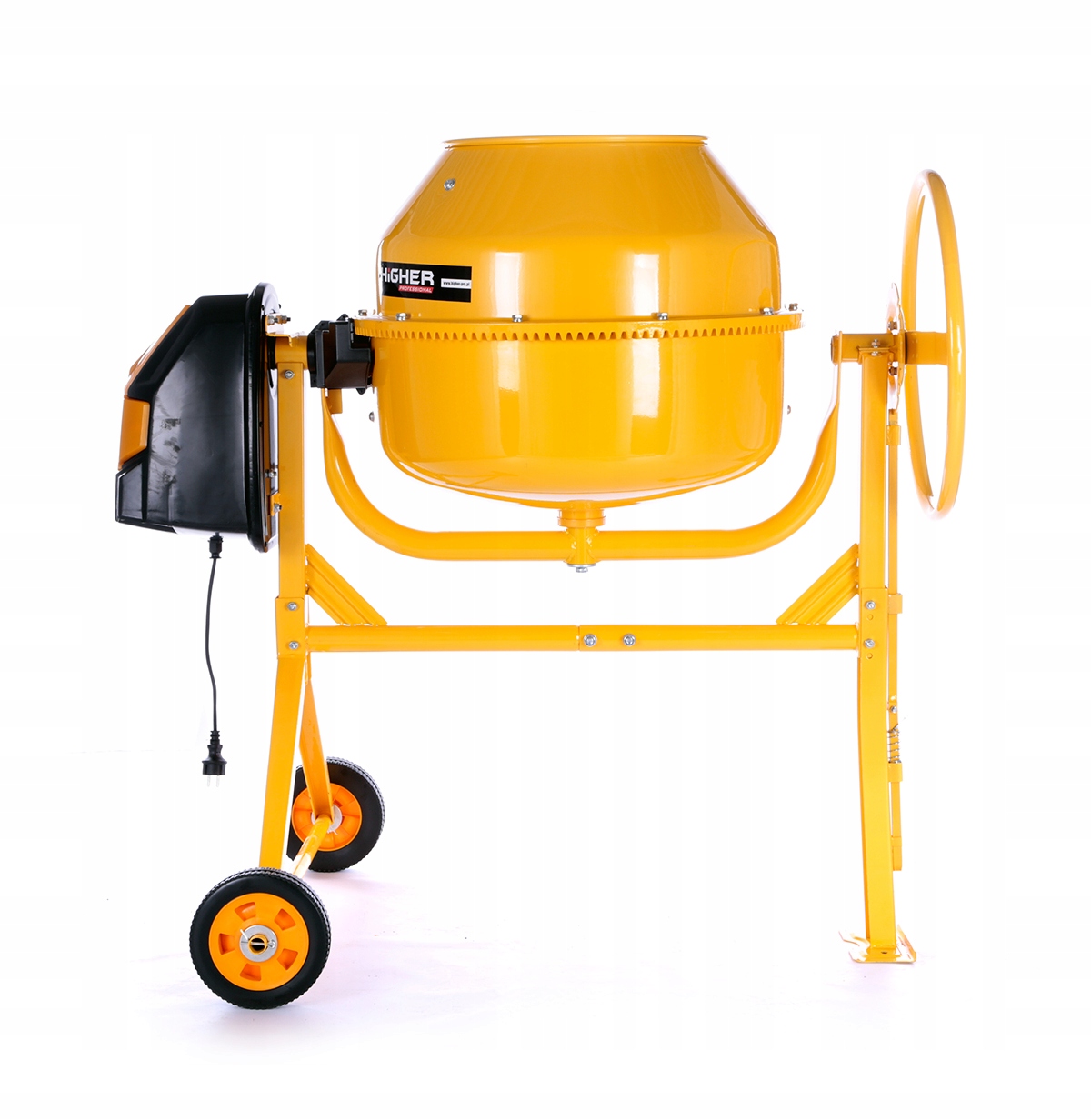 Betoniarka budowlana HIGHER mieszarka 160L 1300W 230V żeliwny wieniec — 18
