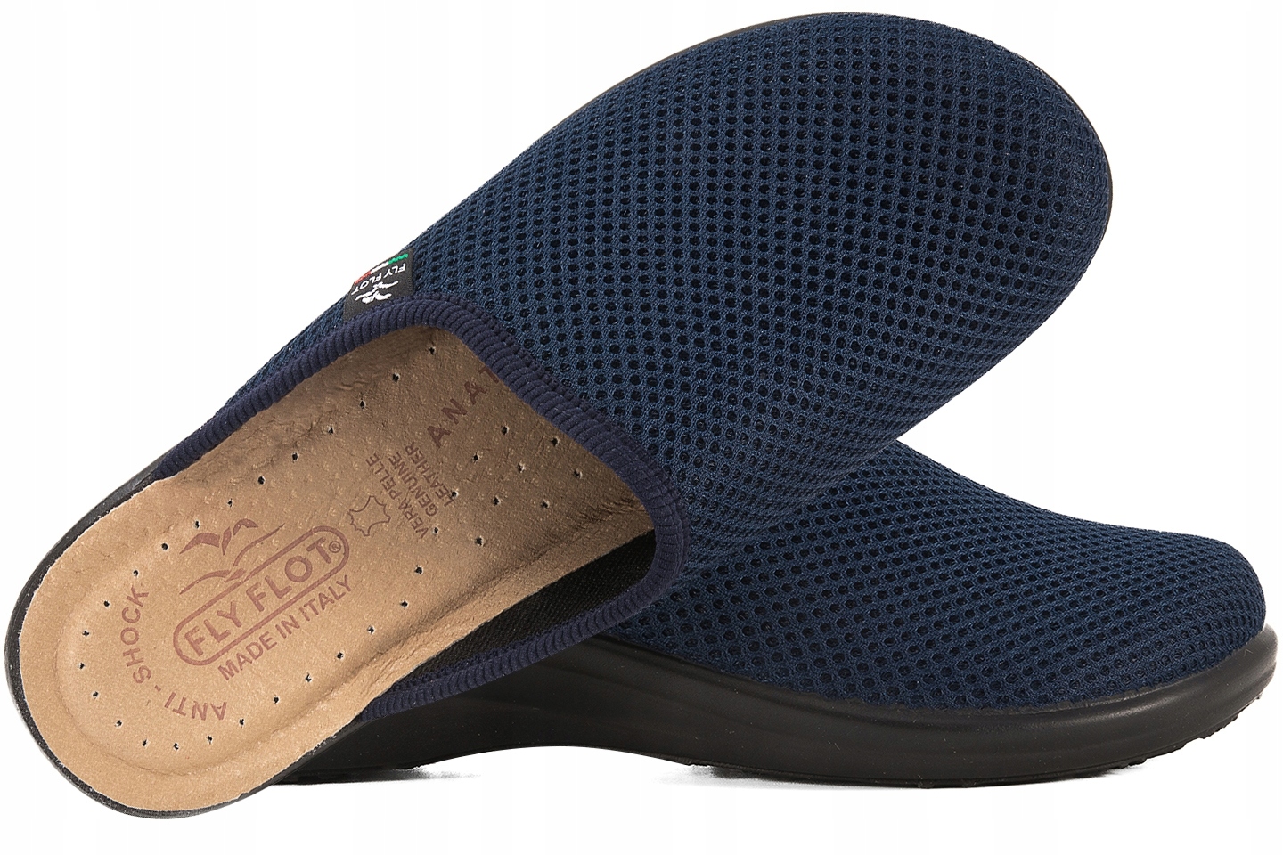 Fly Flot T4 368 Fe Nazouváky Koturn Pu, tmavě modrá 36