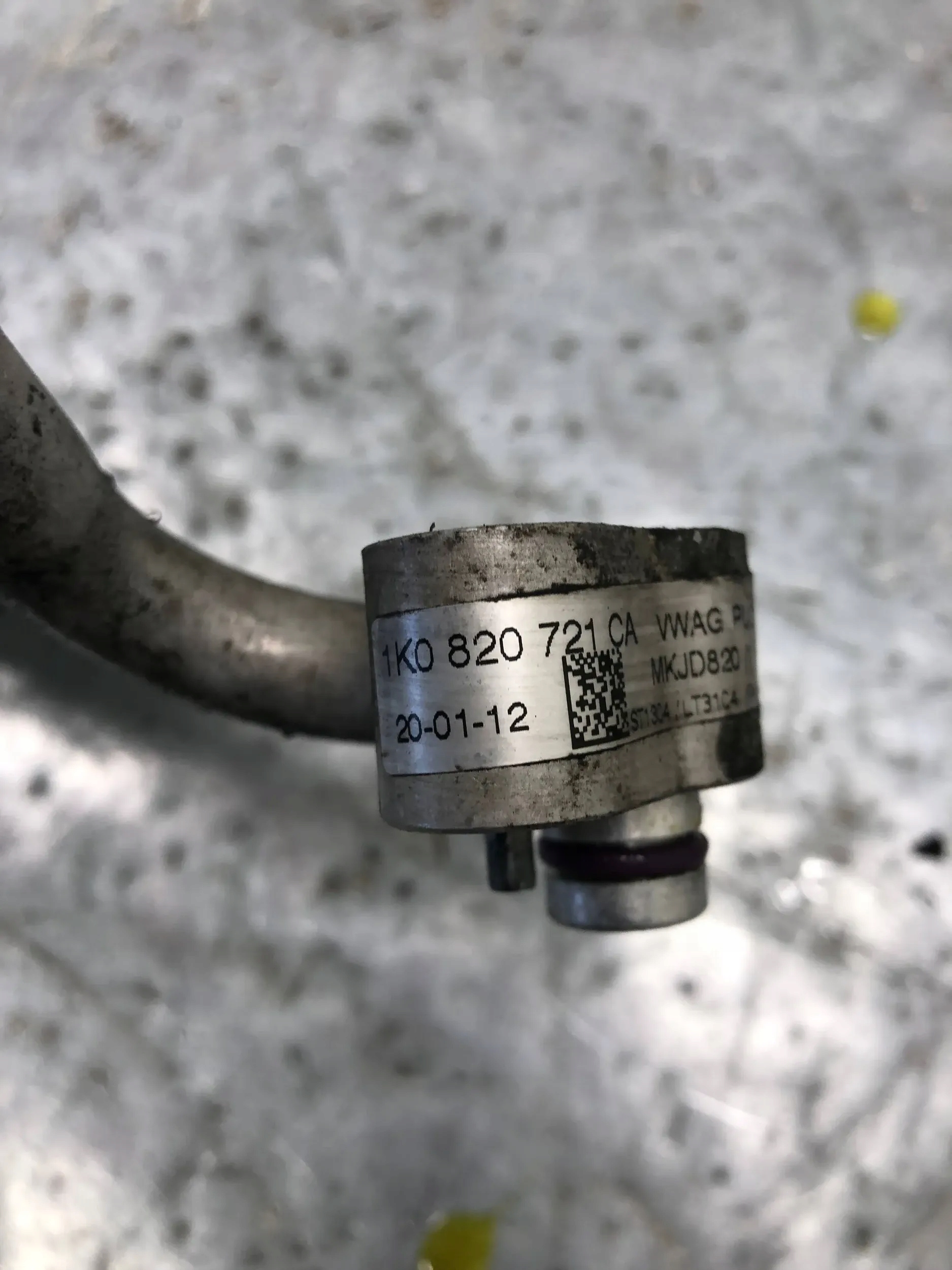 prijenos klimatizacije VW GOLF VI KOMBI 1K0820721CA