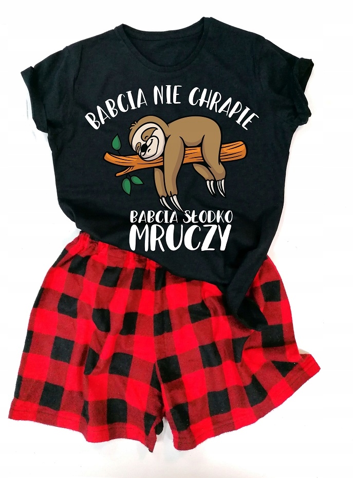 Dámské bavlněné Pyžamo Dárek Den babiček XL