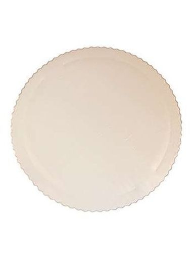 Levně úspěšné pečení Podklad Pod Dort Ciasto Vlnitá lepenka 32 cm Bílá B
