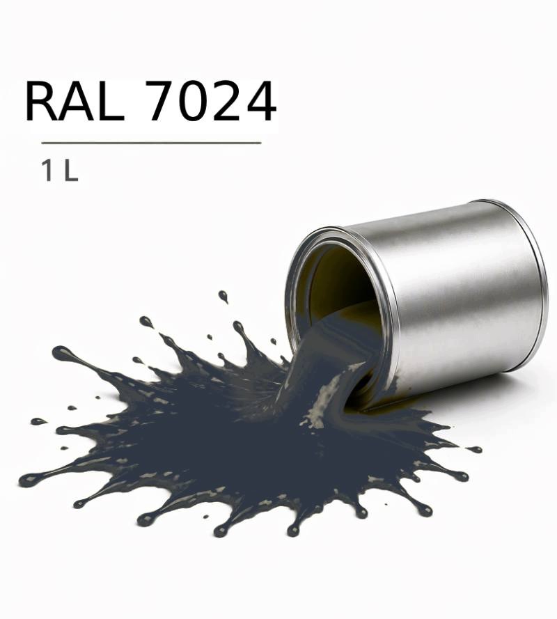 Ral 7024 Barva Průmyslová 1K 1L Vrchní Lak Vysoký Lesk