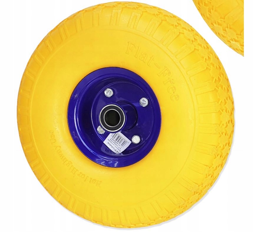 

3.00-4 Koło Kółko Do Wózka taczki Bezdętkowe Pełne