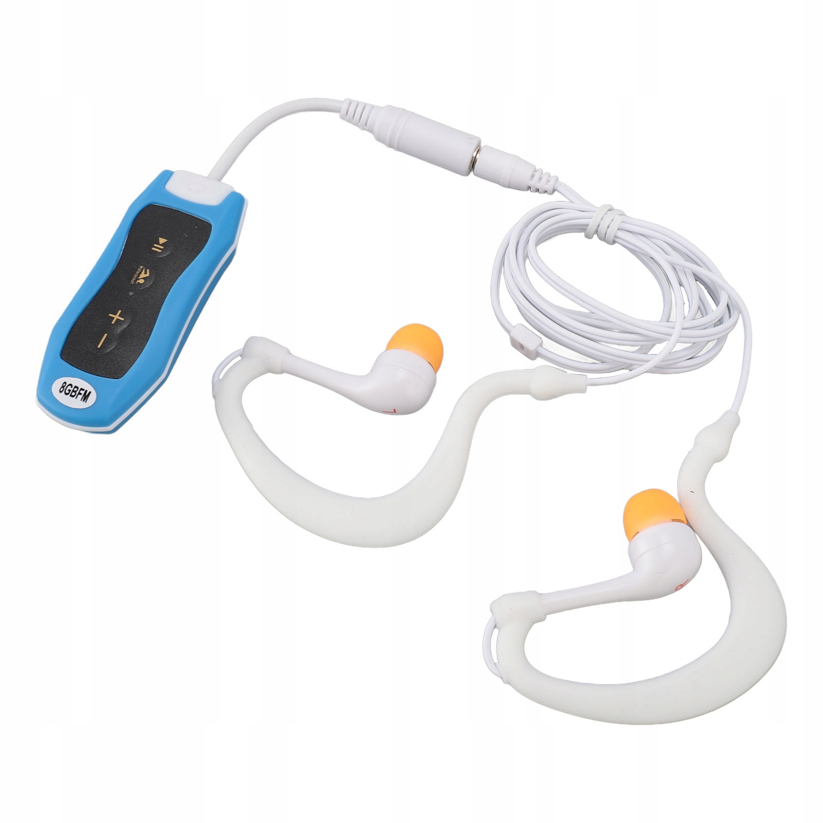 MP3 Přehrávač IPX8, Voděodolný Bateriový Hudební Přehrávač USB2.0