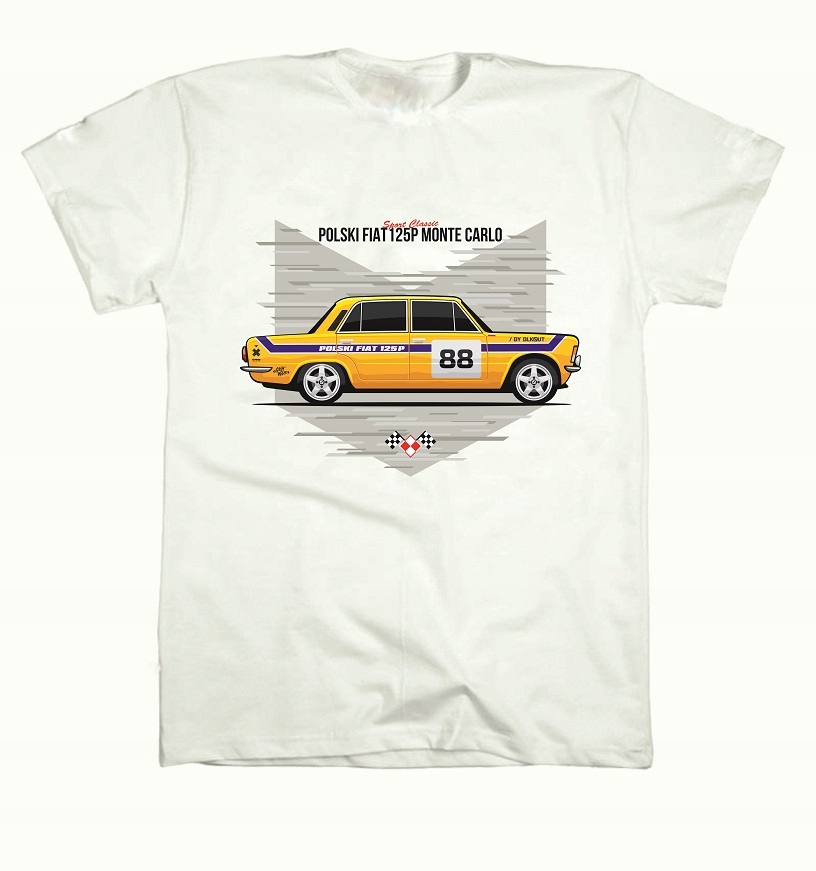 

T-shirt koszulka Sport Classic Fiat 125p