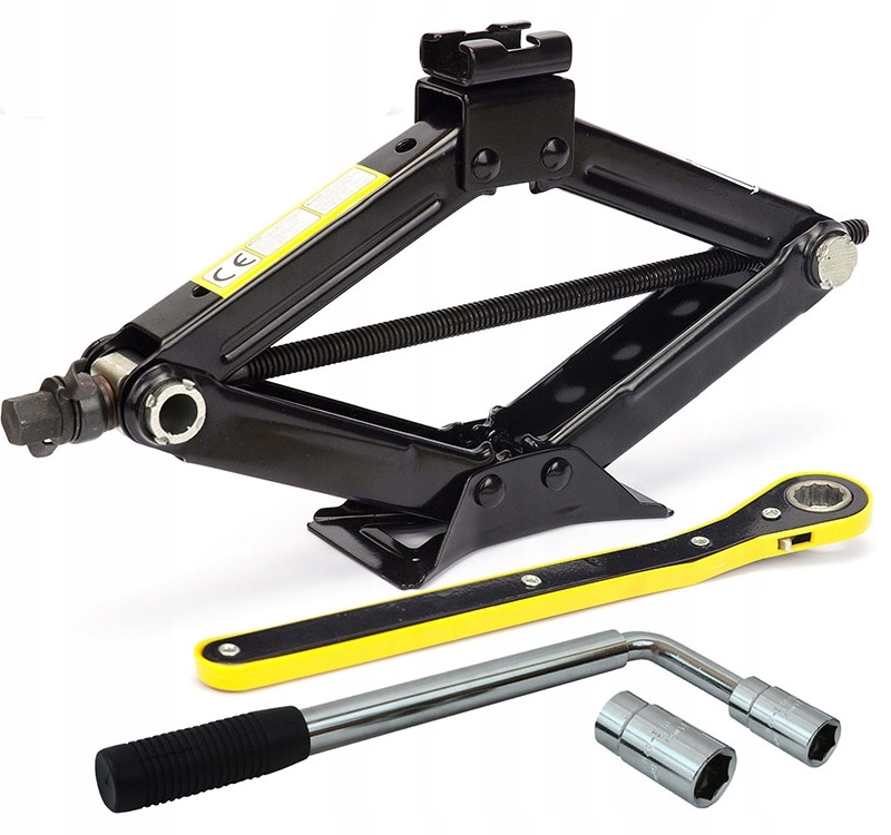 КОМПЛЕКТ ДОМКРАТ КЛЮЧ ТЕЛЕСКОПИЧЕСКИЙ ПОДЪЕМНИК ДЛЯ КОЛЕС