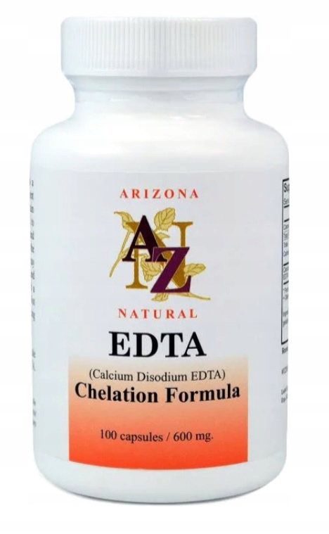 

Arizona Naturals Edta 600mg, 100 kapsułek