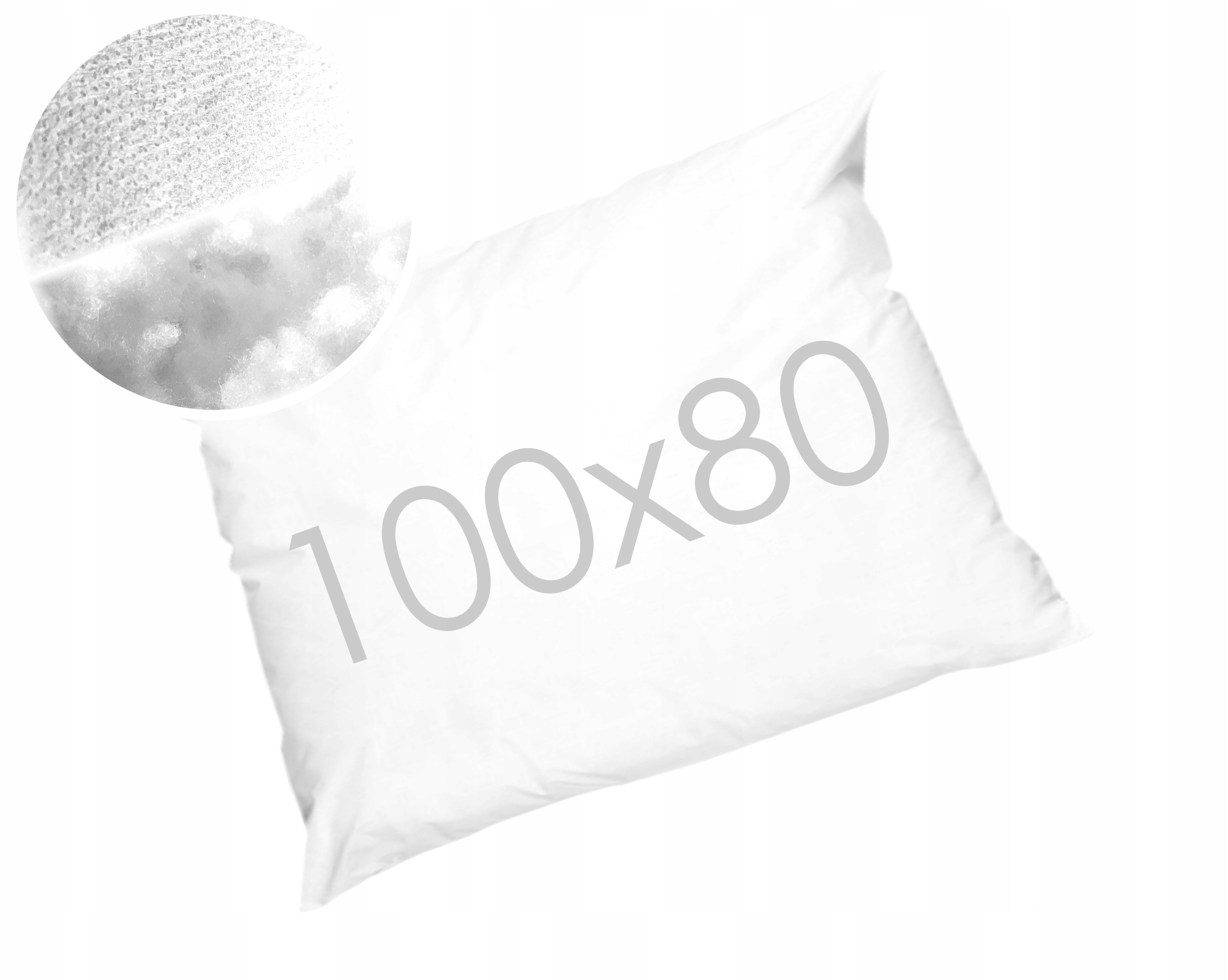 

Poduszka 80x100 wkład 100x80 bardzo duża poduszka