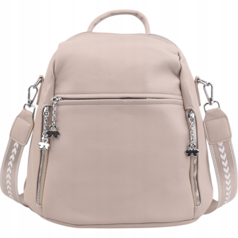 Plecak damski miejski A4 pojemny szkolny zamek torebki podróżne klasyczne