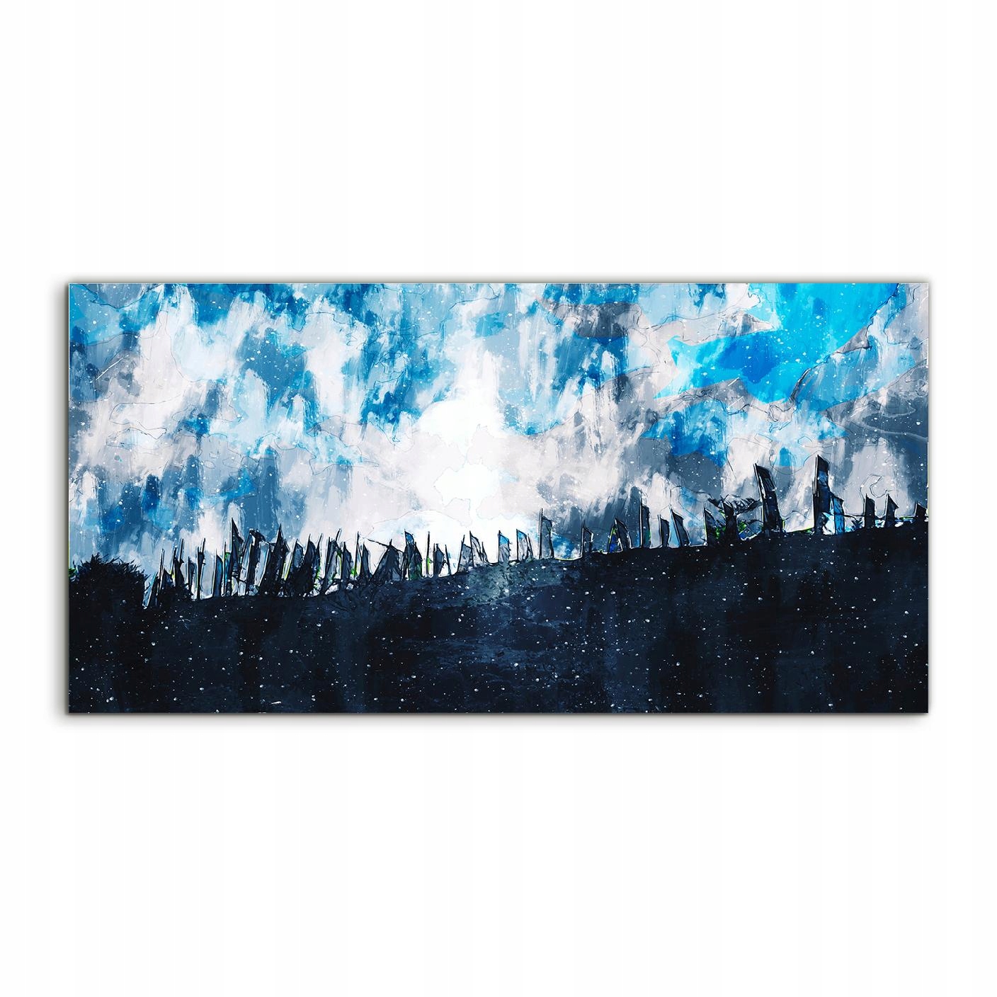 

Fotoobraz 140x70 ścienny Płot Art Sztuka na ścianę