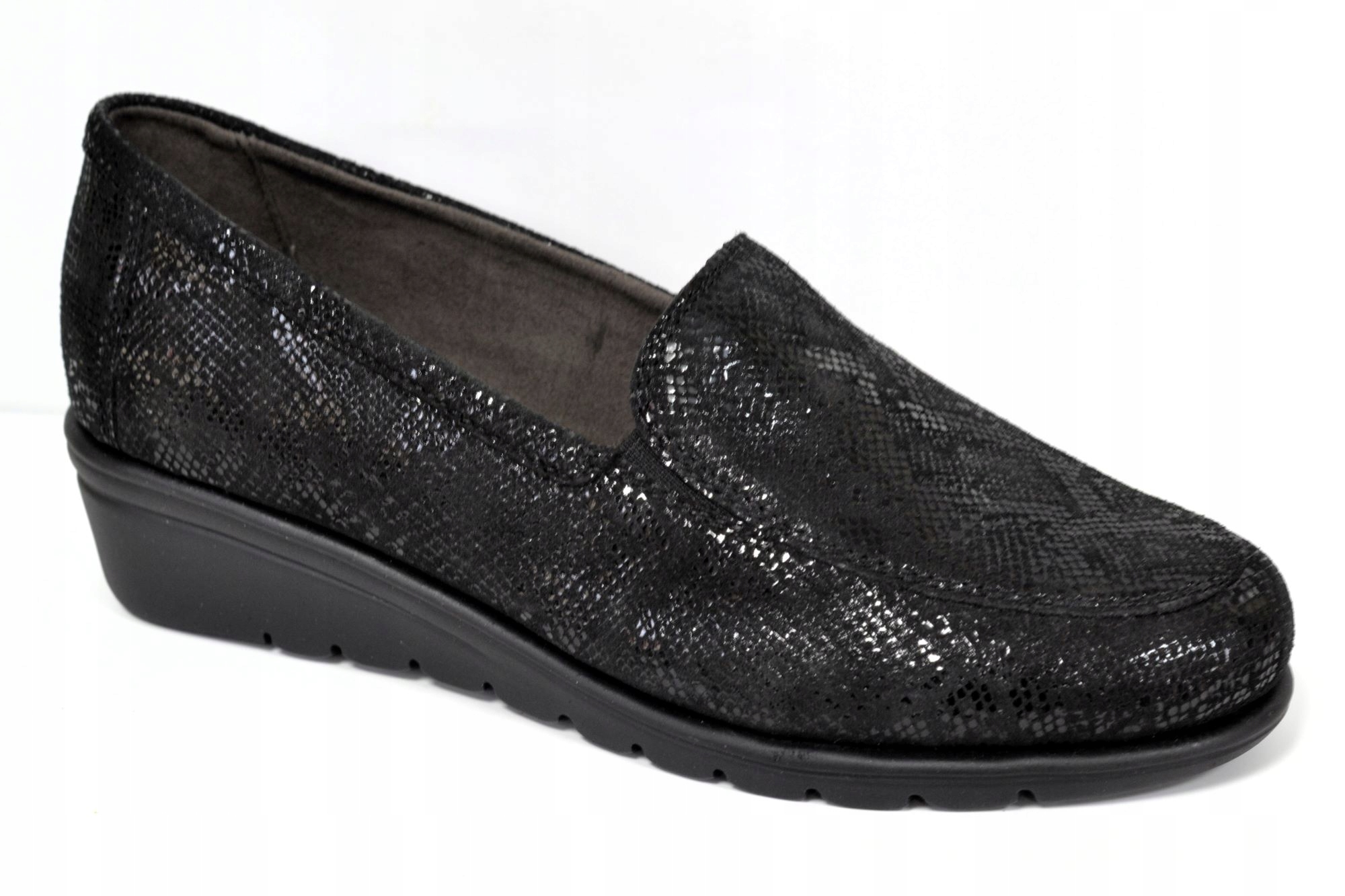 Caprice 24701-41 Polobotky Černé Tuhost H Vel. 36