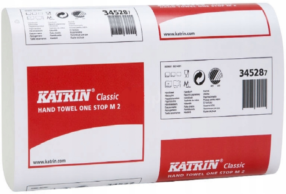 

Ręcznik papierowy Katrin 2-warst Zz 21x160 składek