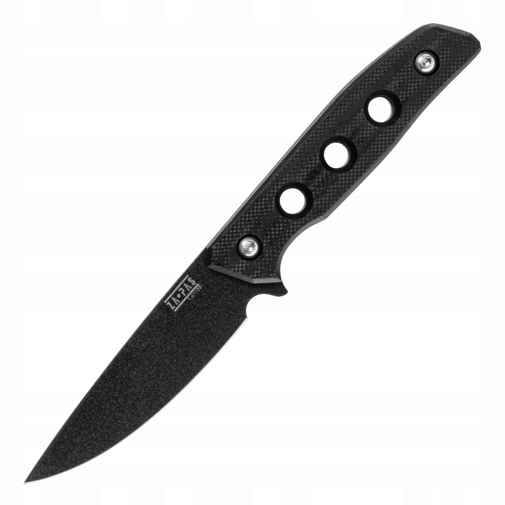 Nůž pro přežití s pouzdrem Za-Pas Ambro G10 Black černý