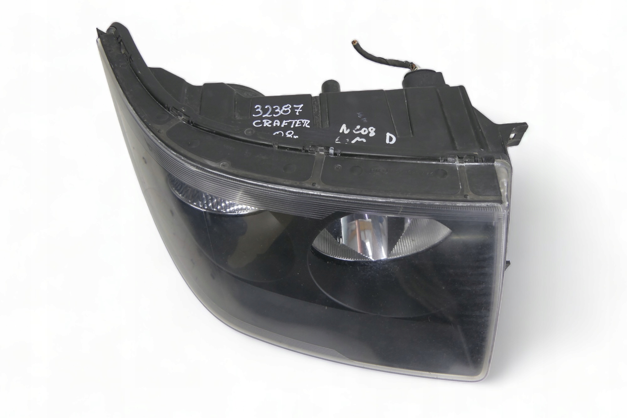 light left front VOLKSWAGEN CRAFTER and 2008r. Anglik