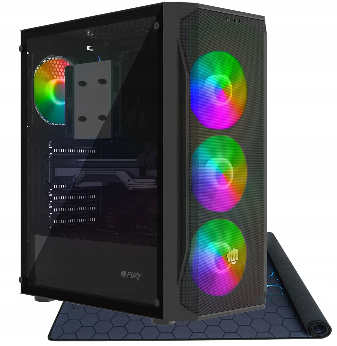 Počítač Core i7 Radeon Rx 7600 64GB DDR4 1TB Ssd WiFi