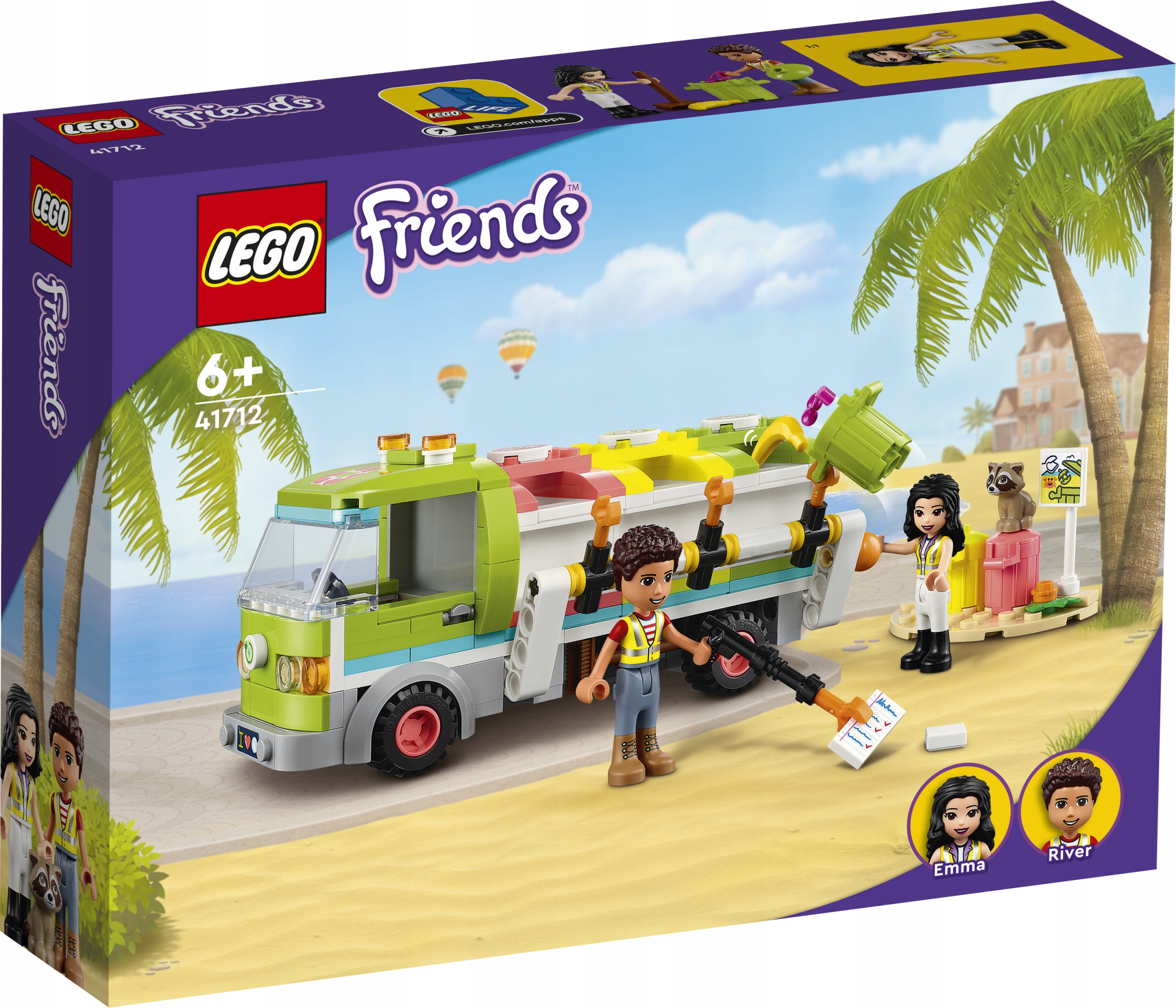 

Lego Friends Ciężarówka recyklingowa 41712
