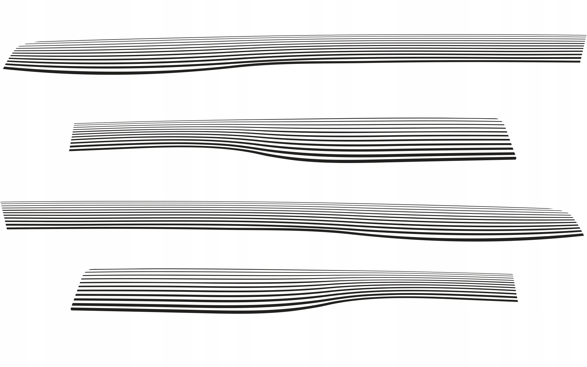 Naklejki na Renault Twingo 3 Design Line drukowane Producent bez marki