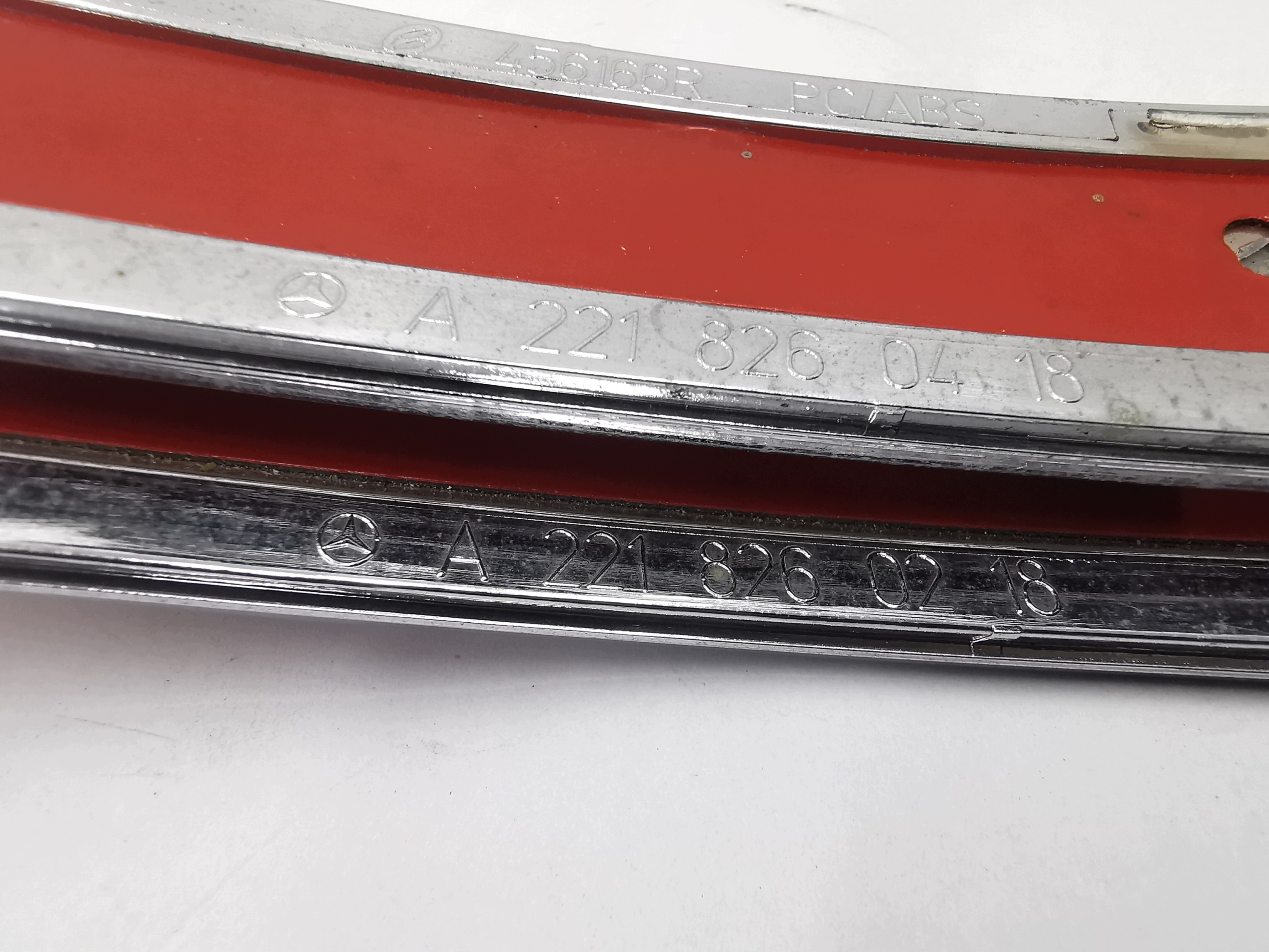 CHROM lights right rear part MERCEDES W 221 / A2218260218