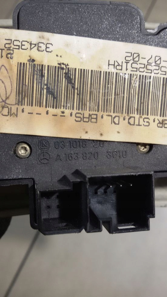 PANEL Plafoniera interna MERCEDES ML W163 A1638203610