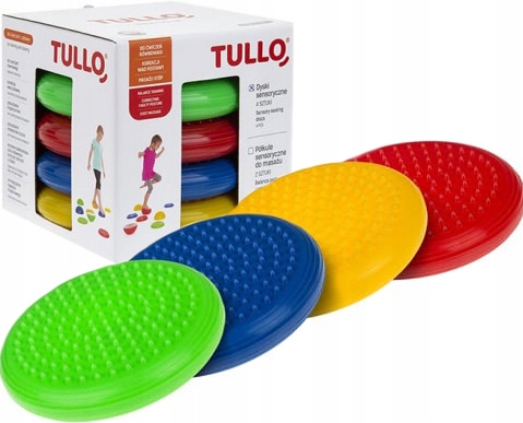 

Tullo Dyski Sensoryczne Do Ćwiczeń Komplet 4 Szt