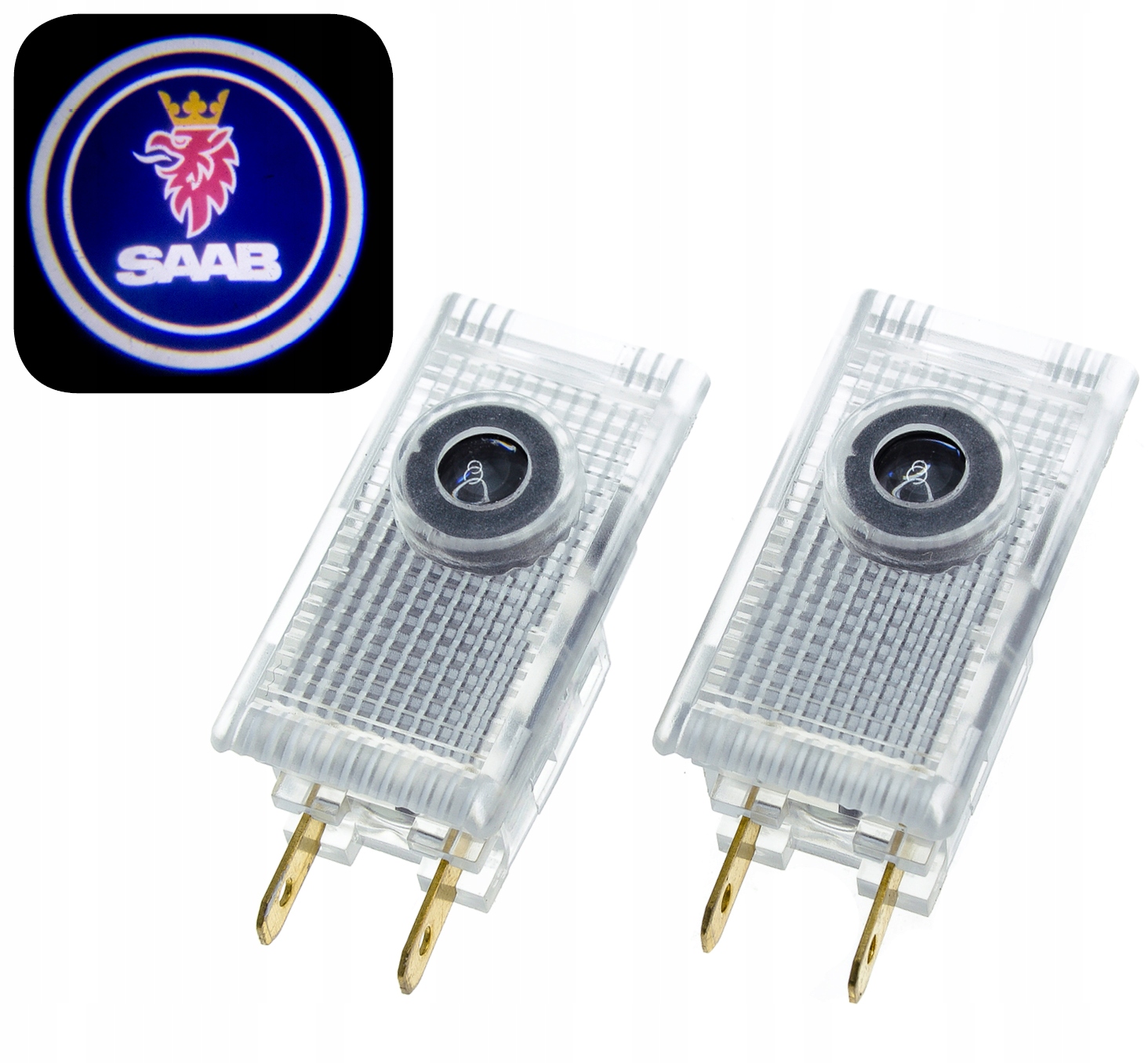 

Saab Led Logo Projektor Hd do Saab Lampka do drzwi