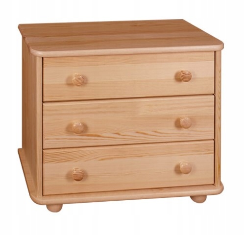 KOMODA DREWNIANA SOSNOWA PRODUCENT MEBLI POKÓJ SYPIALNIA SALON