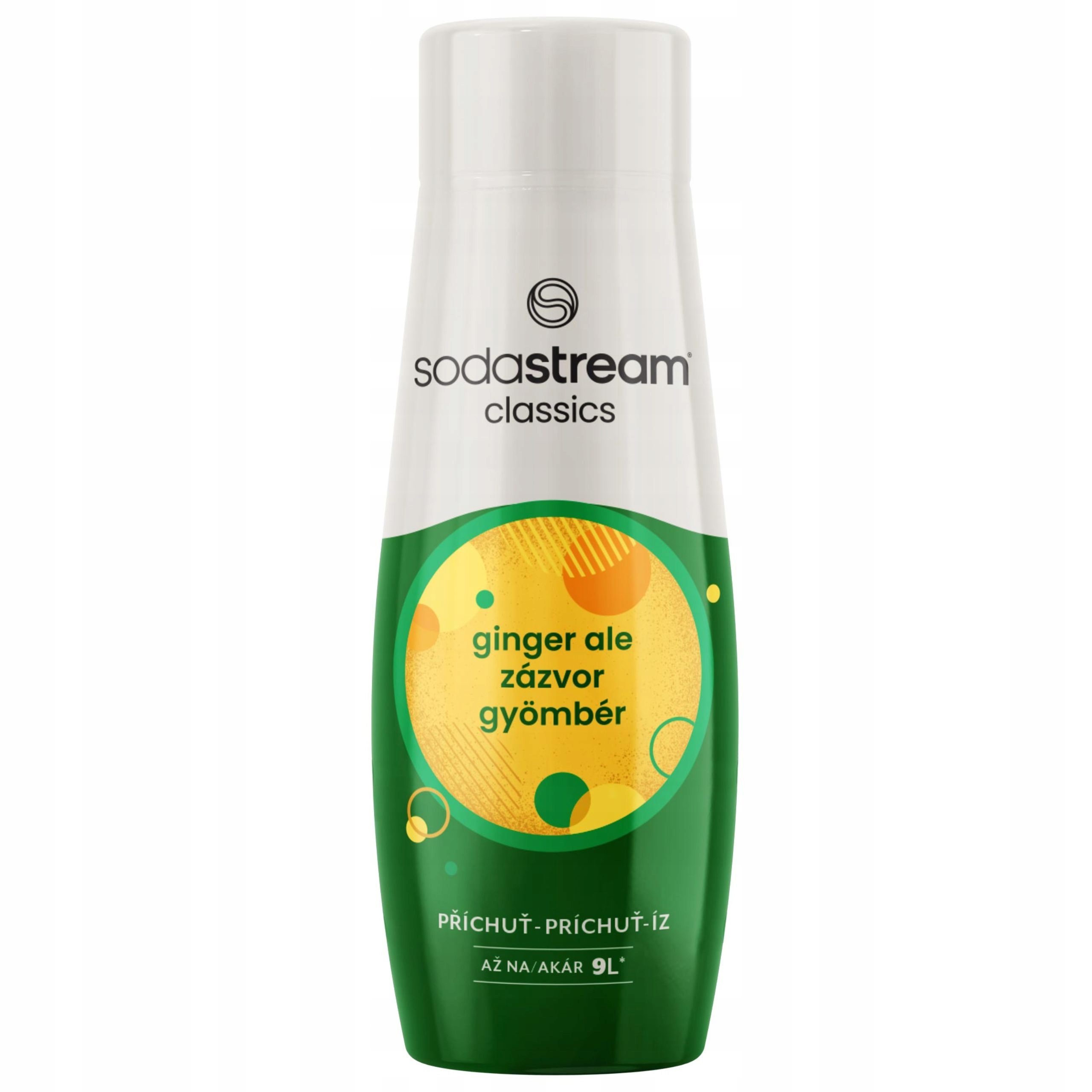 Zestaw 4 Syropów SODASTREAM COLA + IMBIR + 7UP + MIRINDA do Wody Gazowanej Kod producenta 121136004