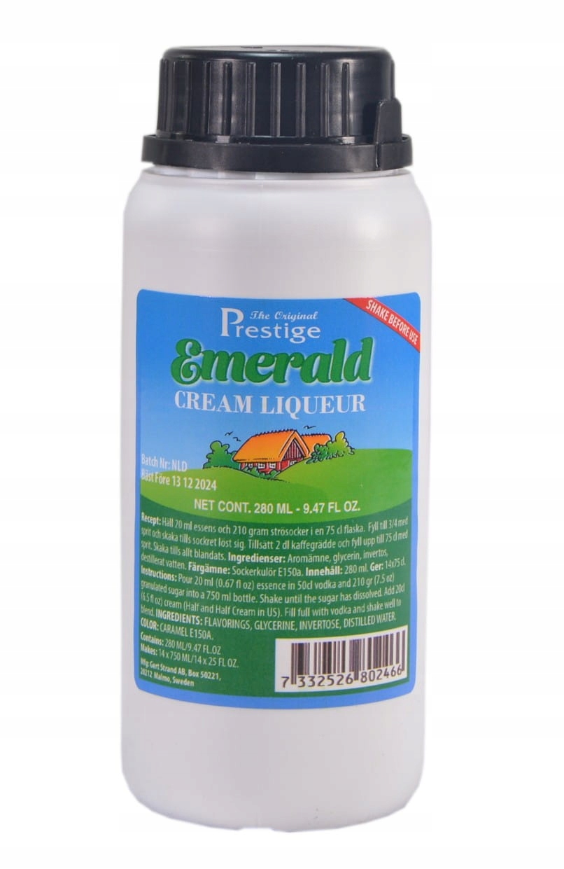 Levně Irský krém Alkoholová esence Prestige 280ml