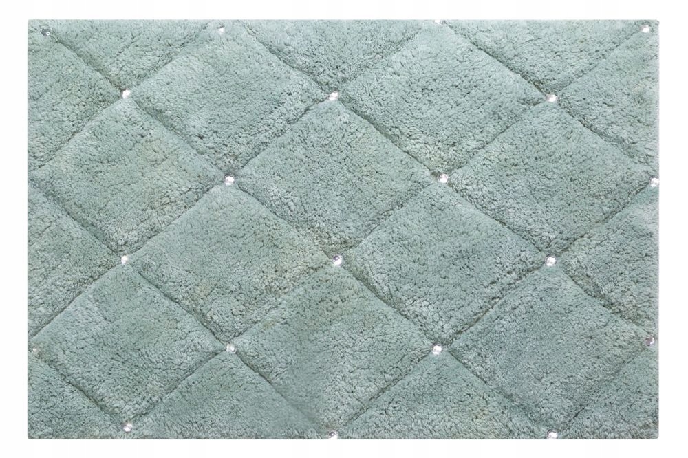 

Miętowy dywanik łazienkowy 60x90 Glamour