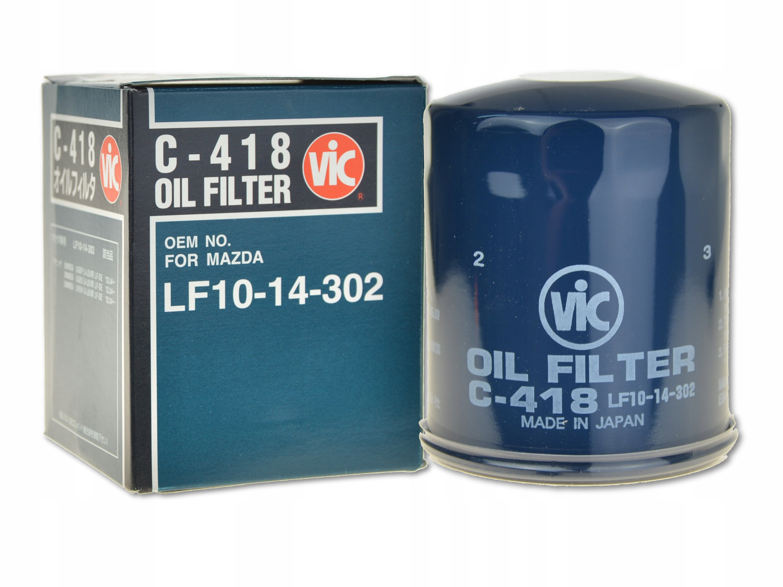 

Filtr Oleju C-418 VIC Made In Japan