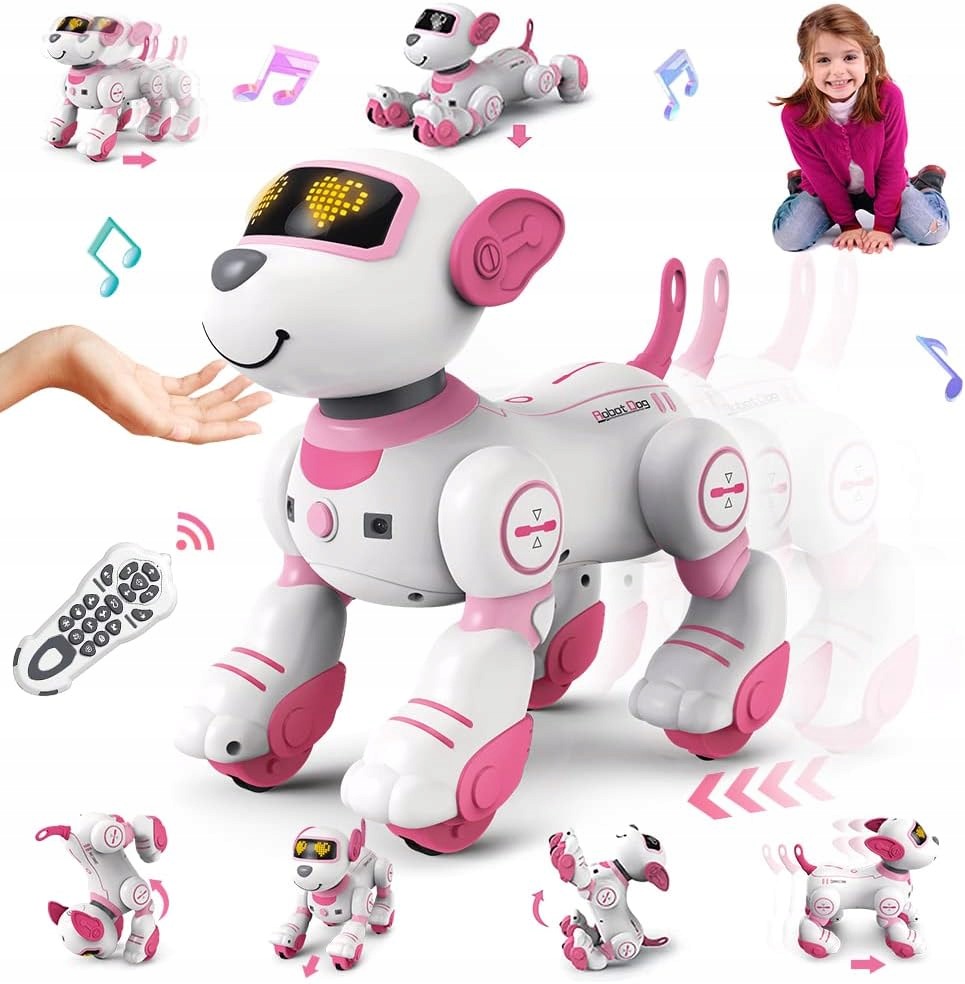 Robot Zdalnie Sterowany Pies Stem Inteligentny Robot Z Funkcją Śledzenia