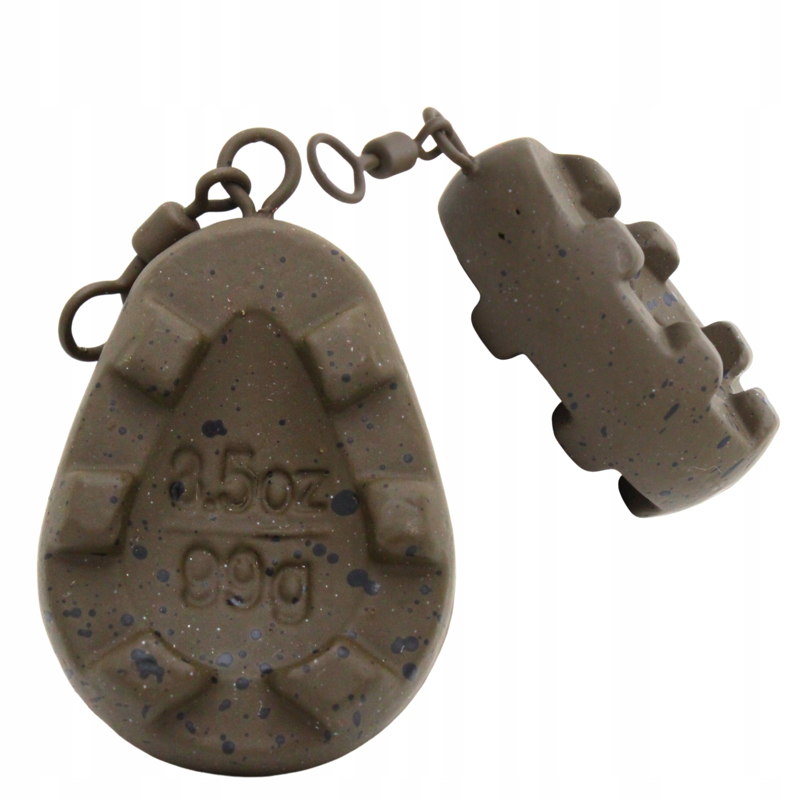 Ciężarek karpiowy 98 100g Gripper z krętlikiem Camo maskujący Fl Grippa