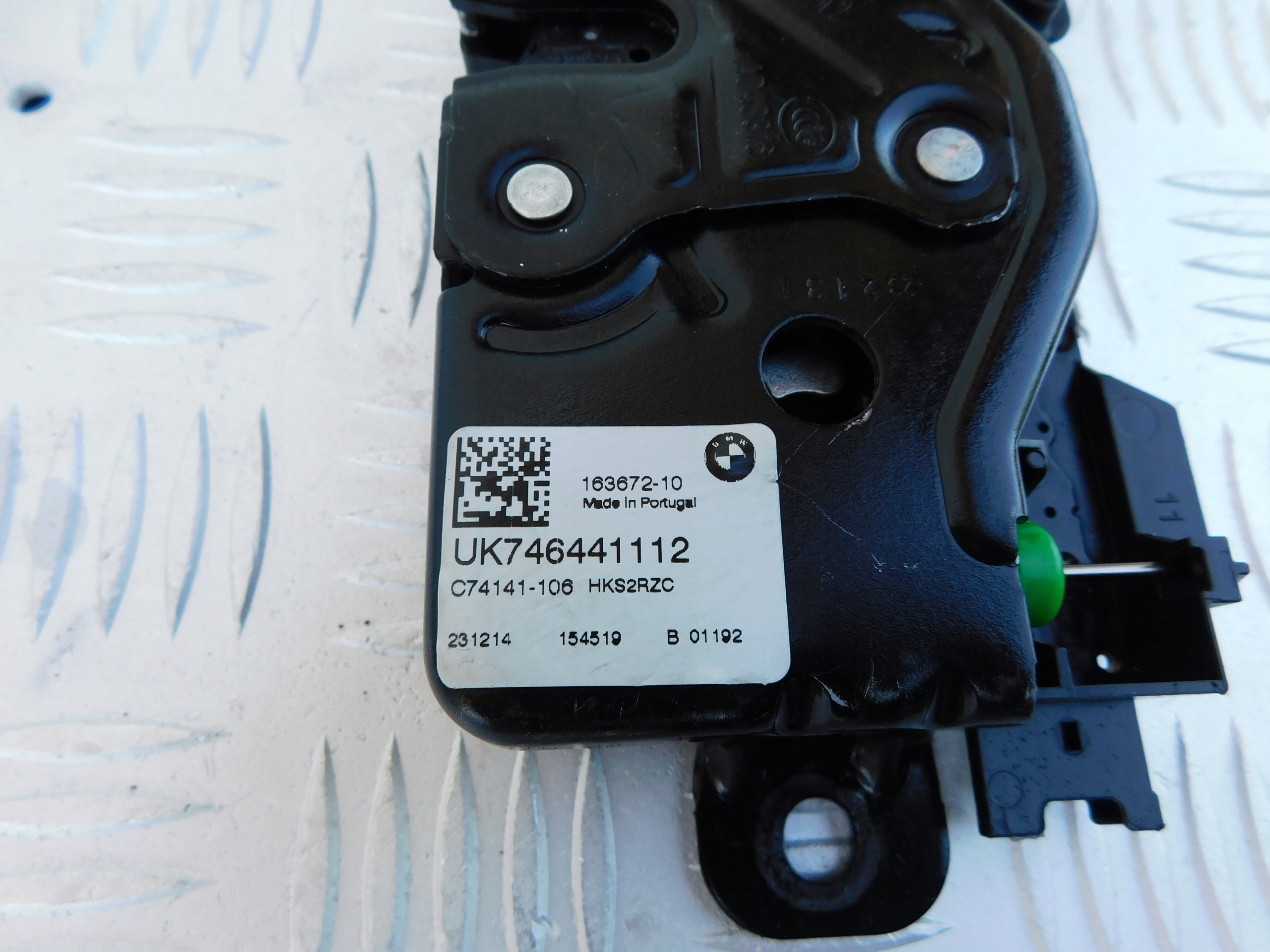 BMW SERIA 2 (U06) Active lock dociag bonnet boot 746441112 KOMPLET