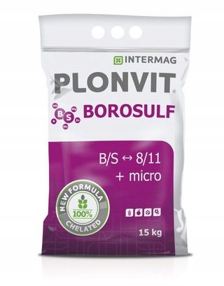 Plonvit Borosulf 15 kg Borové hnojivo s sírou a borem Intermag