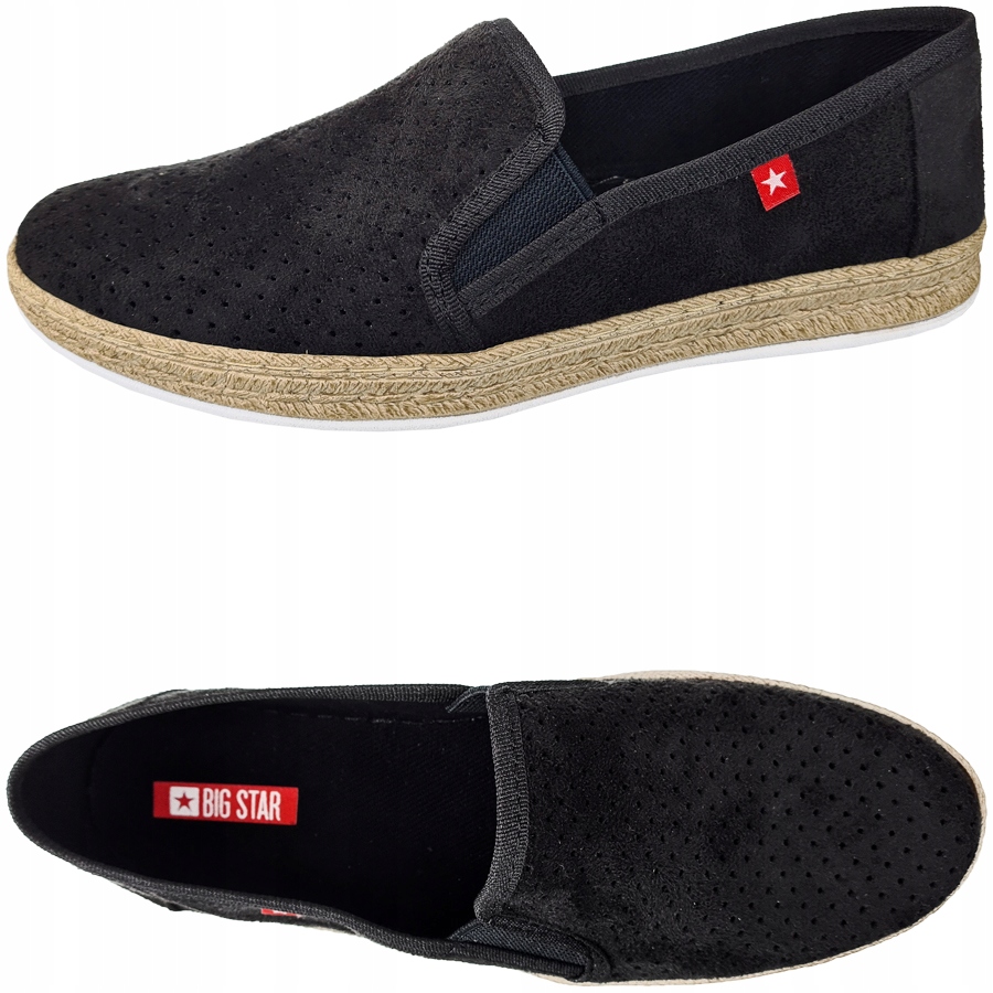

Espadryle damskie Big Star wsuwane FF276032 38