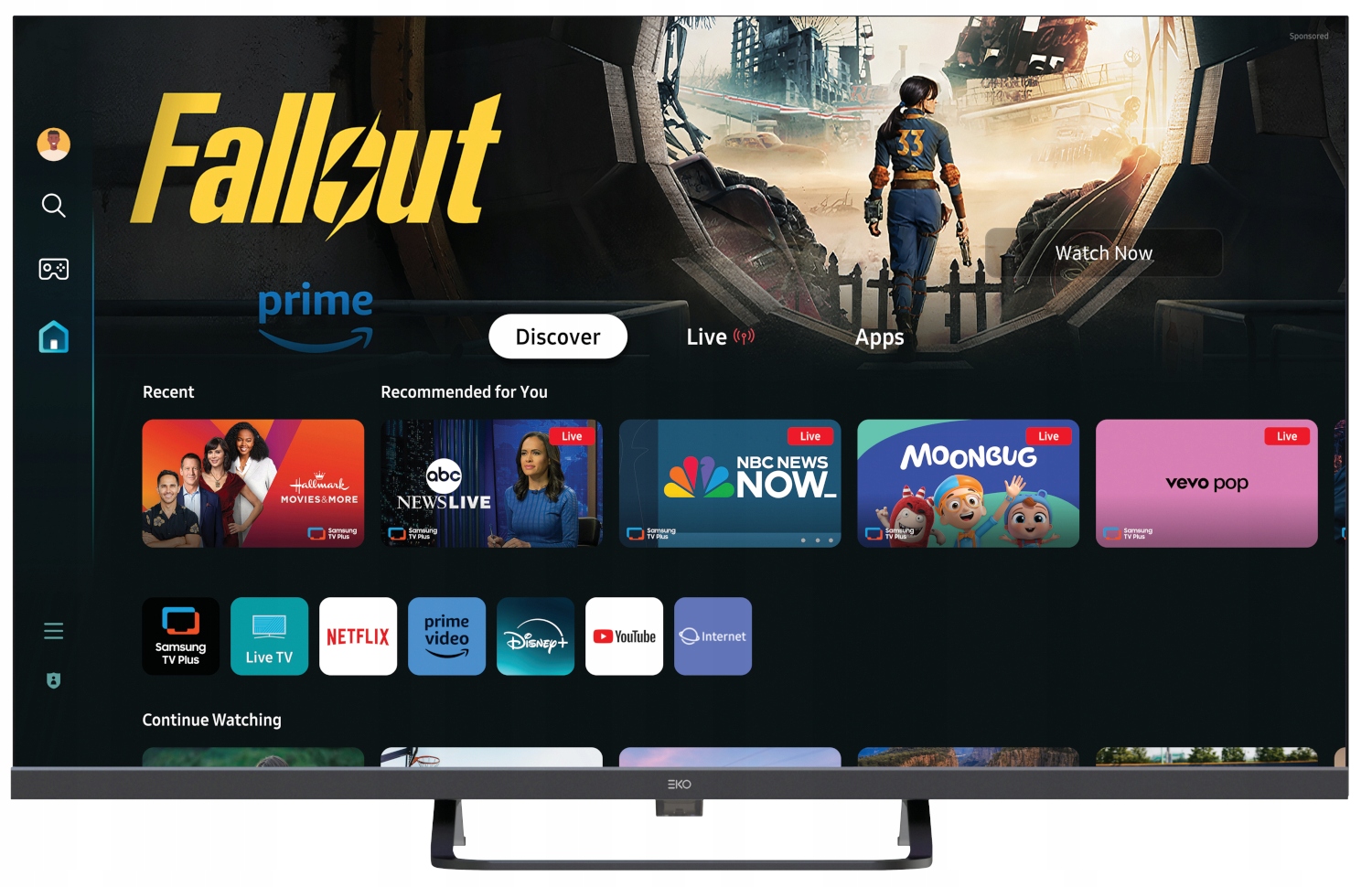 Telewizor 32" EKO K32HSTC Tizen Smart TV LED DVB-T2 Bluetooth HD BEZRAMKOWY Kod producenta K32HSTC