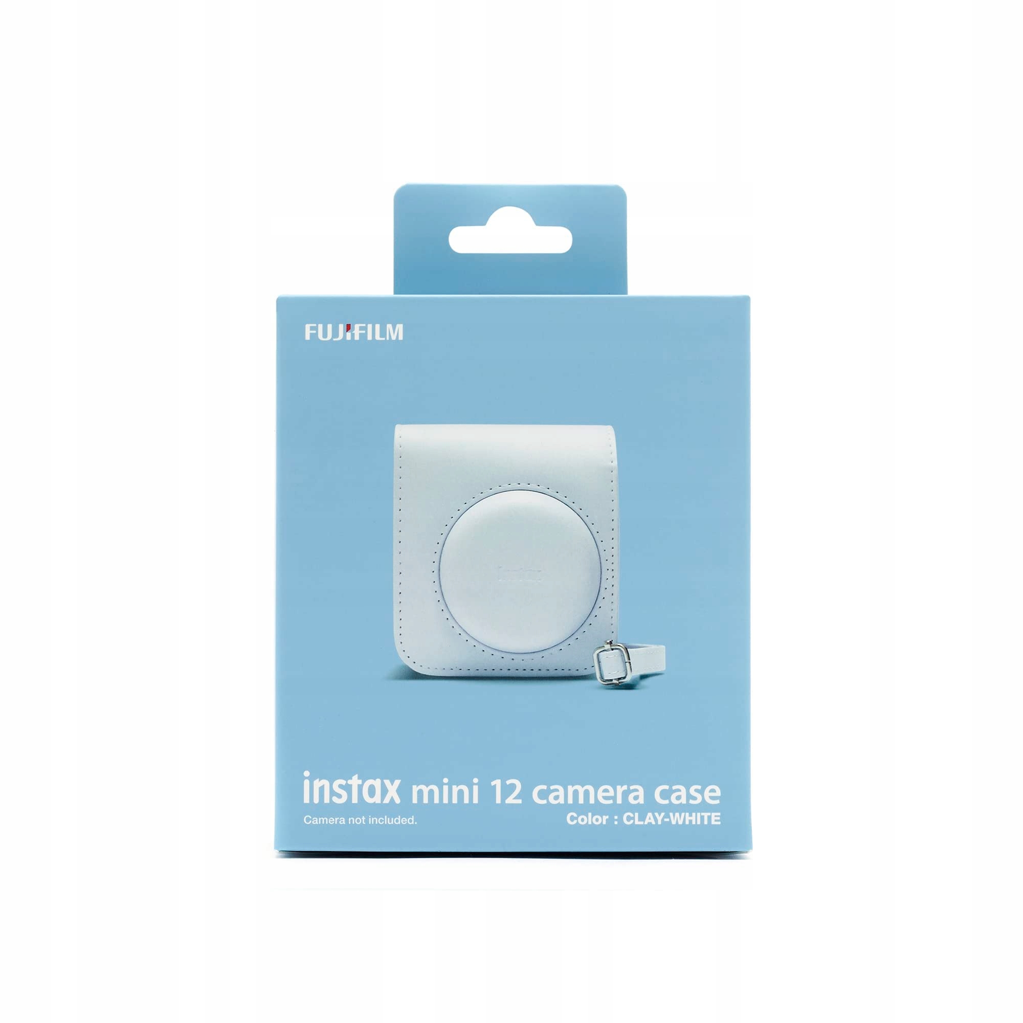 INSTAX Mini 12 Aparat Fotograficzny Pokrowiec Biały Poliuretan — miniatura 4