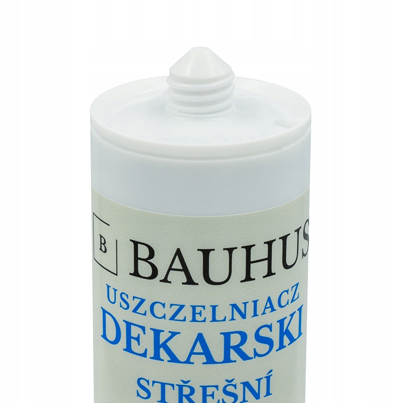 Uszczelniacz dekarski BRĄZOWY Silikon do DACHÓW RYNIEN Bauhus Pojemność 280 l