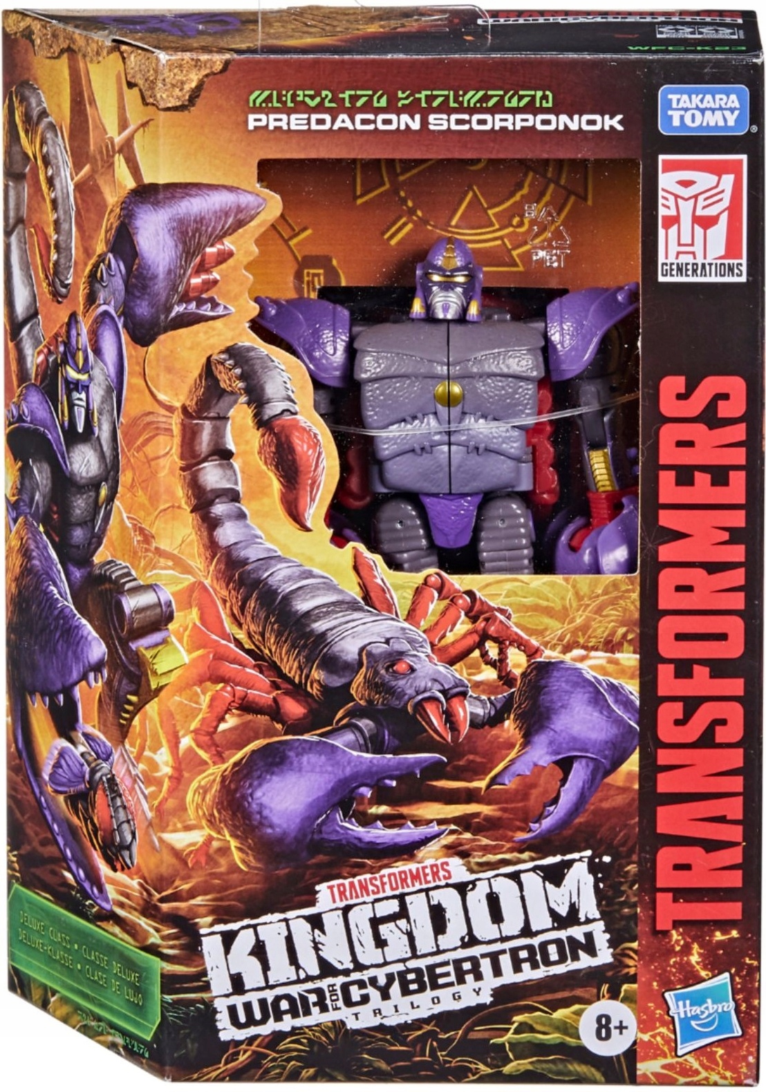 

Figurka Transformers Predacon Scorponok WFC-K23