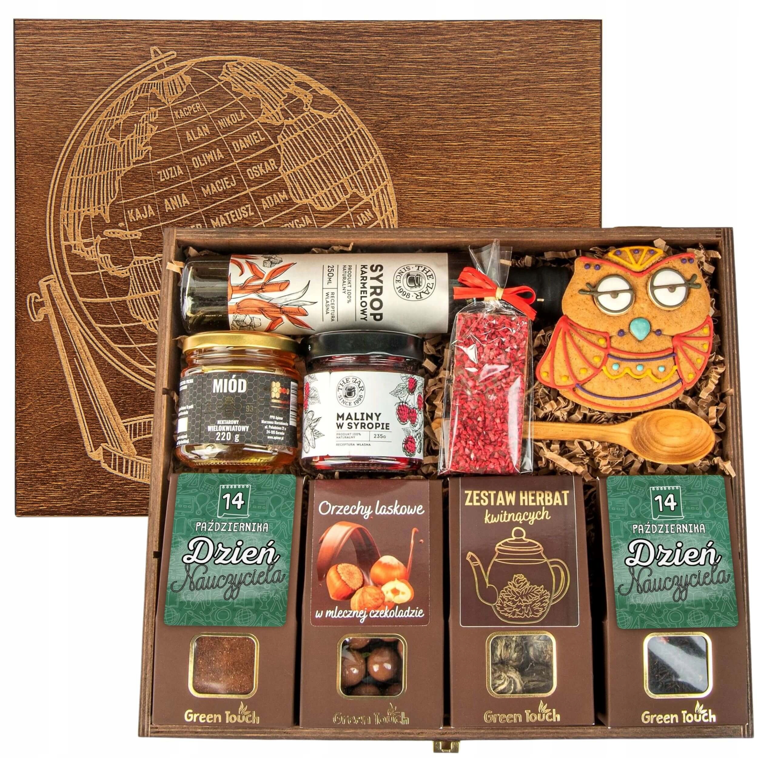 dla nauczyciela od klasy Skrzynka Grawer