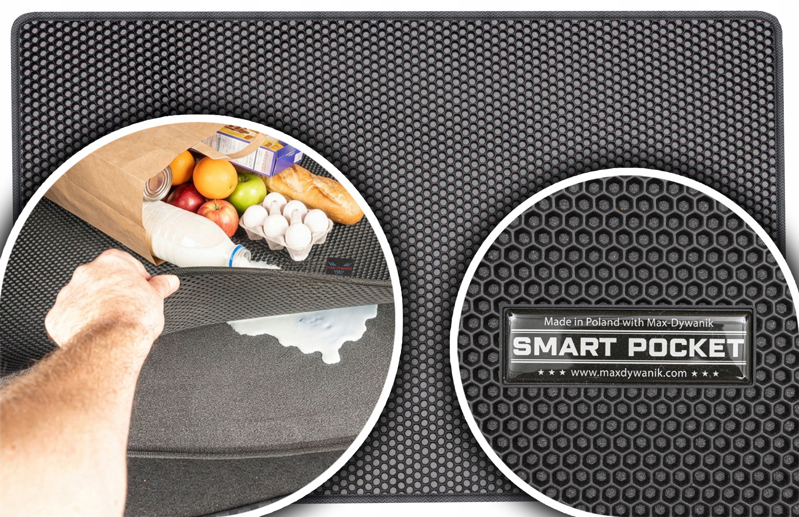 Mercedes A-Class W168 Hb 1997-2004 Vložka do zavazadlového prostoru Eva Smart Pocket