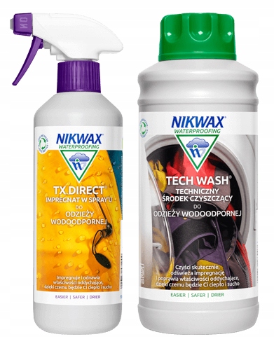 

Nikwax Tech Wash 1L Tx. Direct Spray-on 500ml