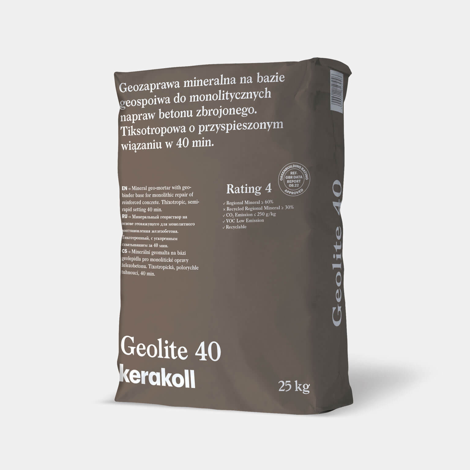Kerakoll Geolite 40 Naprawa Betonu 25KG
