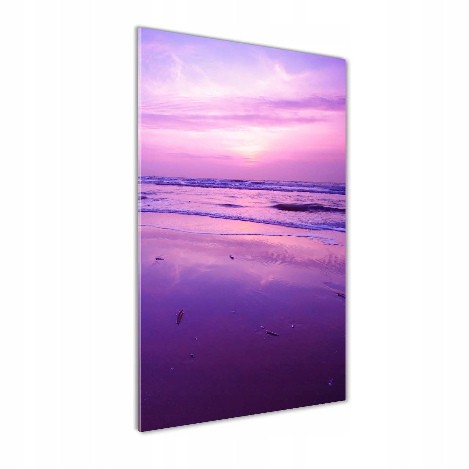 

Foto obraz na szkle Zachód słońca morze 50x100 cm