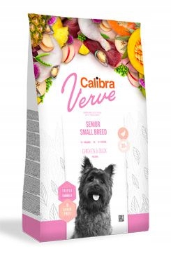 Levně Calibra Dog Verve Gf Senior Small Chicken&Duck 6kg