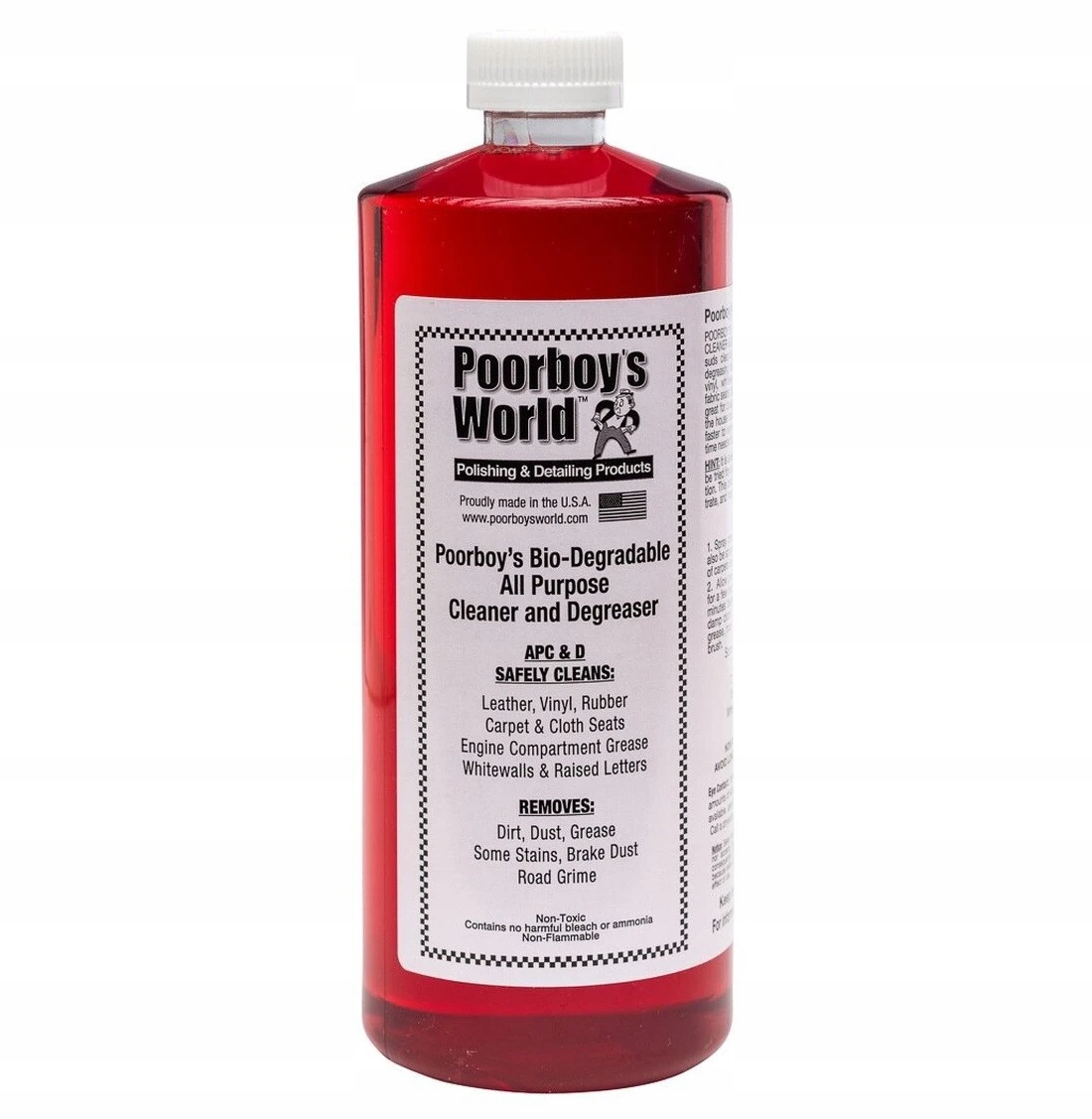Biodegradowalny środek do czyszczenia odtłuszczacz Poorboy's World 946ml