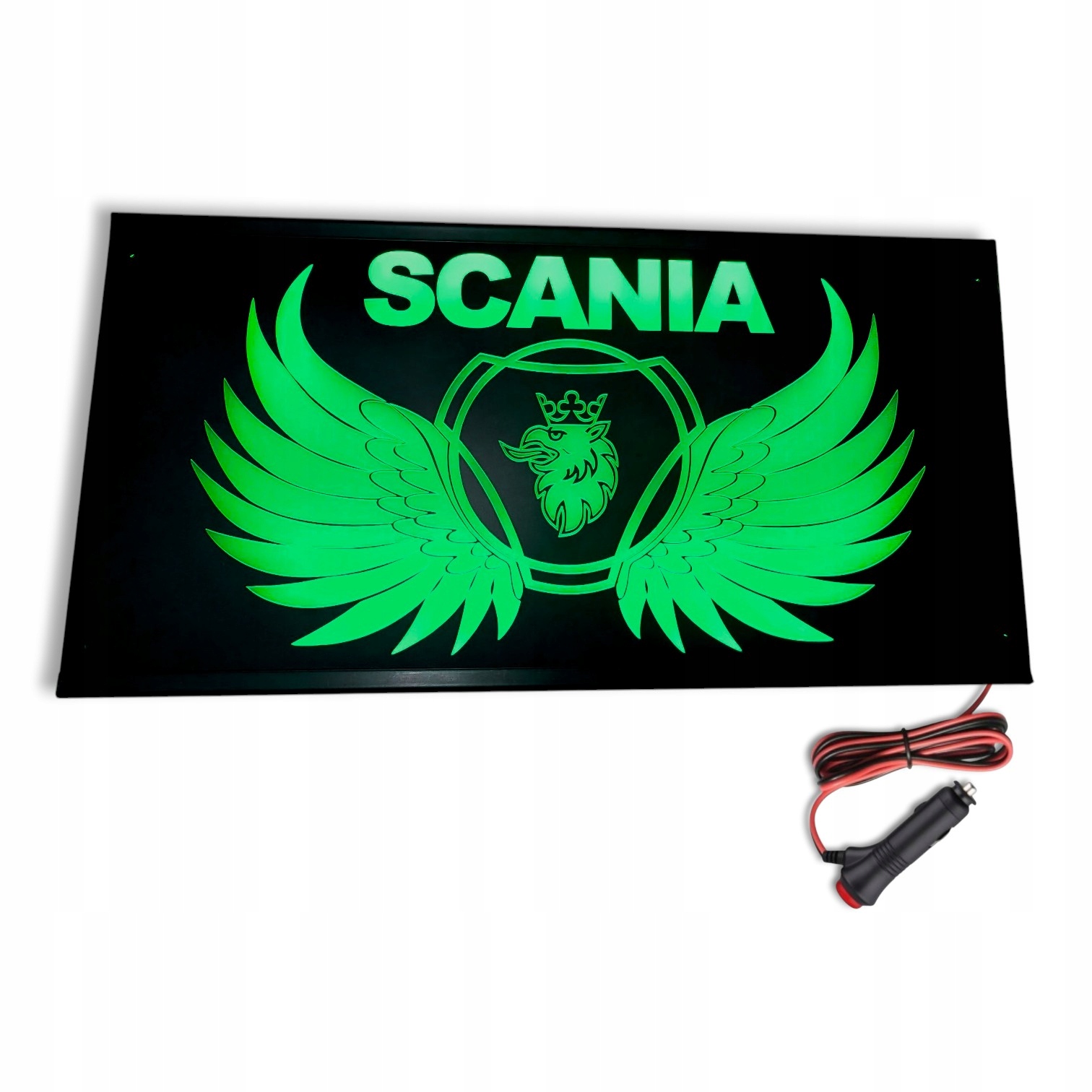 Led tabuľa 60x30 na zadnú stranu, nad posteľ Scania krídla 24V